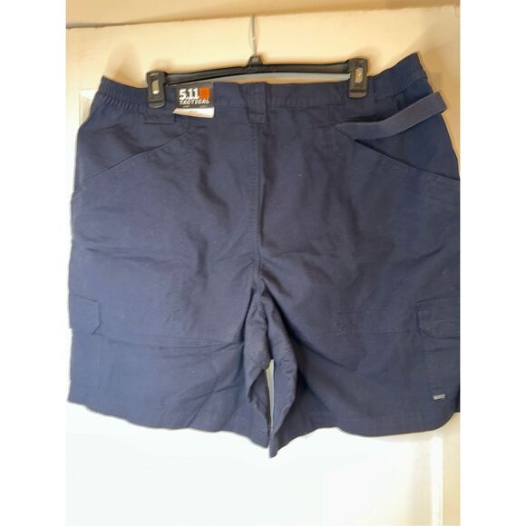 5.11 Tactical Mens 44 Black 7" Inseam Utility Cargo Tac Shorts 7 Pockets NWT - Picture 5 of 7